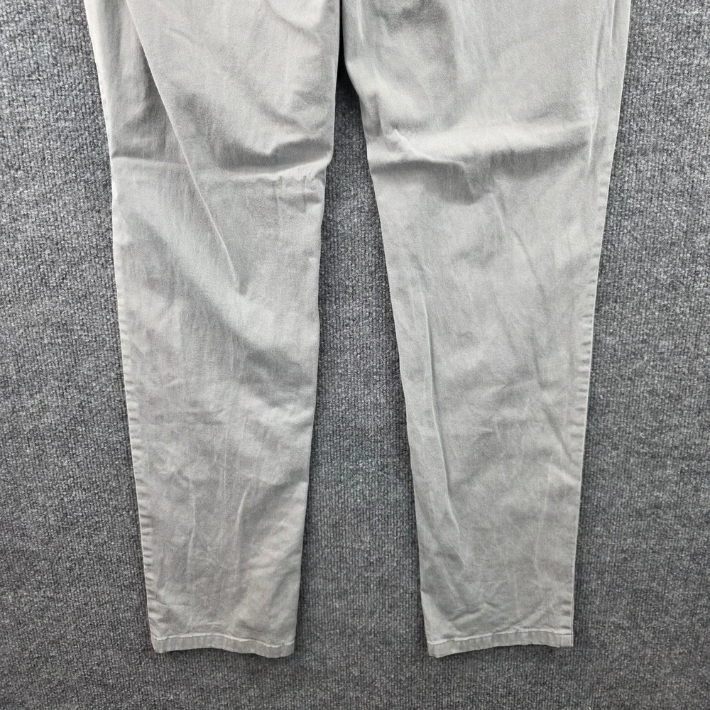 Rhone Commuter Five-Pocket Pants Mens 36 Light Gray Lyocell Chino Trousers